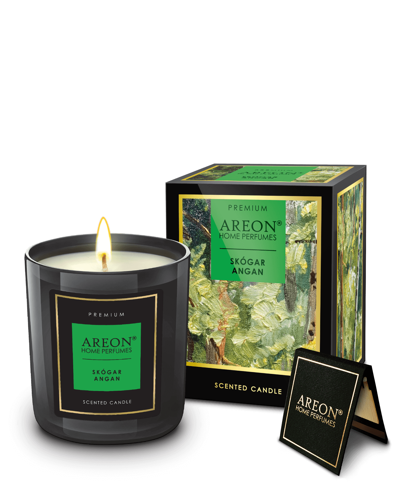 სანთელი პრემიუმი 'ტყის ჰაერი'